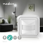 Nedis Bevegelsessensor | Innendørs | 2-wire / 3-Wire | Type F (CEE 7/7) | 160 ° | 5 - 200 W | 200 W | 500 W | 3 - 2000 Lux | Sensorteknologi: PIR | Sensor rekkevidde: 0.0 - 9.0 m Nedis Bevegelsessensor | Innendørs | 2-wire / 3-Wire | Type F (CEE 7/7) | 160 ° | 5 - 200 W | 200 W | 500 W | 3 - 2000 Lux | Sensorteknologi: PIR | Sensor rekkevidde: 0.0 - 9.0 m