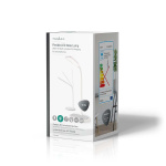 Nedis LED-lampe med trådløs lader | Dimmer - På produkt | LED / Qi | 10 W | Med dimming | Kald Hvit / Natural Hvit / Varm Hvit | 2700 - 6500 K