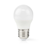 Nedis LED pære E27 | G45 | 2.8 W | 250 lm | 2700 K | Varm Hvit | Retro Style | Frosted | 1 stk