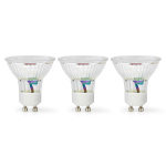 Nedis LED pære GU10 | Spot | 4.5 W | 345 lm | 2700 K | Varm Hvit | Retro Style | 3 stk