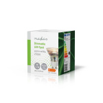 Nedis LED pære GU10 | Spot | 4.5 W | 345 lm | 2700 K | Dimbar | Varm Hvit | Retro Style | 1 stk