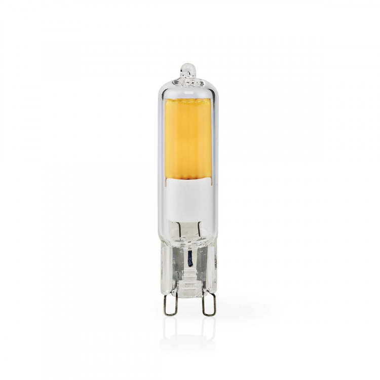 Nedis LED pære G9 | 2 W | 200 lm | 2700 K | Varm Hvit | Antall lamper i pakningen: 1 stk Nedis LED pære G9 | 2 W | 200 lm | 2700 K | Varm Hvit | Antall lamper i pakningen: 1 stk