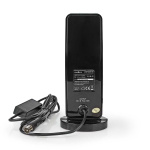 Nedis innendørs antenne | Aktiv | FM / UHF / VHF | Mottaksområde: 0-15 km | LTE700 | Forsterkning: 28 dB | ABS | Sort