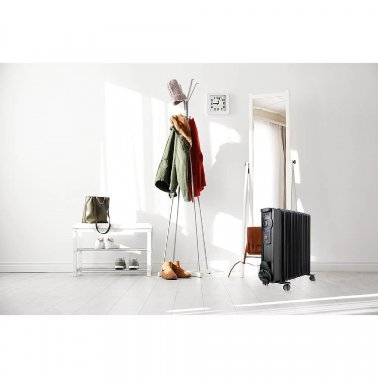 BLACK+DECKER Oil Heater 2000W Svart BLACK+DECKER Oil Heater 2000W Svart