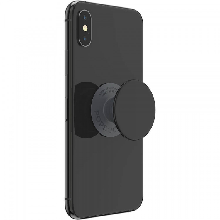 Popsockets Basic Black Grip med stativ Basic