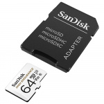 SANDISK Minnekort MicroSDXC 64GB High Endurance med adap SANDISK Minnekort MicroSDXC 64GB High Endurance med adap