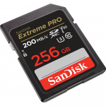 SanDisk SDXC Extreme Pro 256GB 200MB/s UHS-I C10 V30 U3
