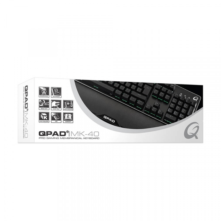 QPAD Gaming-Tastatur MK40 Nordic QPAD Gaming-Tastatur MK40 Nordic