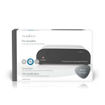 Nedis Pre-forsterker | Inngang for lyd-/video-/datatilkoblinger: 1x RCA | Utgang for lyd-/video-/datatilkoblinger: 1x RCA | 2 Kanaler | Phono / Platespiller | Automatisk | Sort Nedis Pre-forsterker | Inngang for lyd-/video-/datatilkoblinger: 1x RCA | Utgang for lyd-/video-/datatilkoblinger: 1x RCA | 2 Kanaler | Phono / Platespiller | Automatisk | Sort