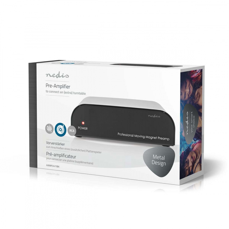 Nedis Pre-forsterker | Inngang for lyd-/video-/datatilkoblinger: 1x RCA | Utgang for lyd-/video-/datatilkoblinger: 1x RCA | 2 Kanaler | Phono / Platespiller | Automatisk | Sort Nedis Pre-forsterker | Inngang for lyd-/video-/datatilkoblinger: 1x RCA | Utgang for lyd-/video-/datatilkoblinger: 1x RCA | 2 Kanaler | Phono / Platespiller | Automatisk | Sort