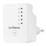 Edimax N300 Mini Wi-Fi Extender/Access Point/Wi-Fi Bridge Hvit