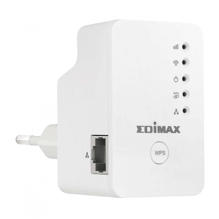 Edimax N300 Mini Wi-Fi Extender/Access Point/Wi-Fi Bridge Hvit