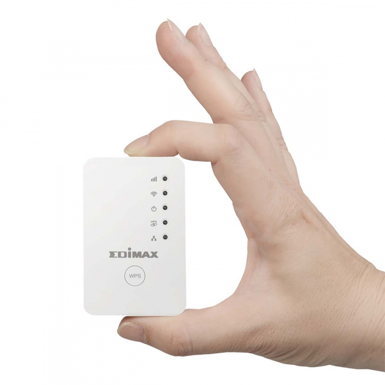 Edimax N300 Mini Wi-Fi Extender/Access Point/Wi-Fi Bridge Hvit