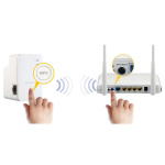 Edimax N300 Mini Wi-Fi Extender/Access Point/Wi-Fi Bridge Hvit