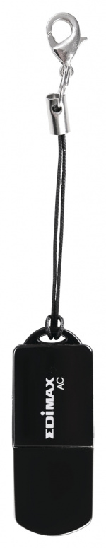 Edimax Trådløst Utstyr USB-Adapter AC600 2.4/5 GHz (Dual Band) Sort