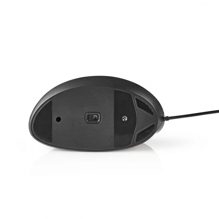 Nedis Wired Mouse | DPI: 1200 / 1800 / 2400 / 3600 dpi | Justerbar DPI | Antall knapper: 6 | Programmerbare knapper | Right-Handed | 1.60 m