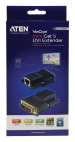 ATEN DVI Cat5-forlenger 15 m