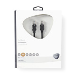 Nedis CAT5e nettverkskabel | U/UTP | RJ45 Han | RJ45 Han | 15.0 m | Rund | LSZH | Antrasitt | Vindus boks