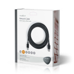 Nedis CAT5e nettverkskabel | U/UTP | RJ45 Han | RJ45 Han | 20.0 m | Rund | LSZH | Antrasitt | Vindus boks