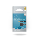 Nedis Stereo lydkabel | 3.5 mm Han | 2 stk. 3.5 mm, hunn | Gull belagt | 0.20 m | Rund | Antrasitt | Boks Nedis Stereo lydkabel | 3.5 mm Han | 2 stk. 3.5 mm, hunn | Gull belagt | 0.20 m | Rund | Antrasitt | Boks