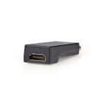 Nedis Displayport-adapter | DisplayPort Han | HDMI™ Output | 4K@30Hz | Gull belagt | Rett | Rund | ABS | ABS | Antrasitt | Boks