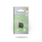 Nedis HDMI™ Adapter | HDMI™ Output | DVI-D 24+1-Pin Han | Gull belagt | Rett | PVC | Antrasitt | 1 stk. | Vindus boks