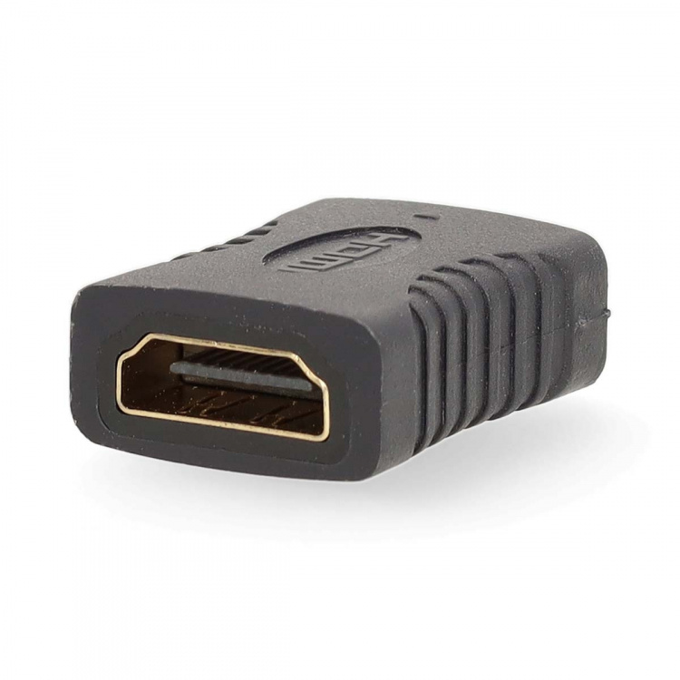 Nedis HDMI™ Adapter | HDMI™ Output | HDMI™ Output | Gull belagt | Rett | PVC | Antrasitt | 1 stk. | Boks Nedis HDMI™ Adapter | HDMI™ Output | HDMI™ Output | Gull belagt | Rett | PVC | Antrasitt | 1 stk. | Boks