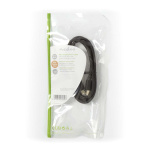 Nedis Mini Displayport-kabel | DisplayPort 1.2 | Mini DisplayPort Han | Mini DisplayPort Han | 21.6 Gbps | Nikkel belagt | 1.00 m | Rund | PVC | Sort | Plastpose