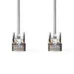 Nedis CAT5e nettverkskabel | SF/UTP | RJ45 Han | RJ45 Han | 15.0 m | Rund | PVC | Grå | Konvolutt