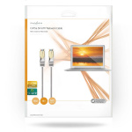 Nedis CAT5e nettverkskabel | SF/UTP | RJ45 Han | RJ45 Han | 15.0 m | Rund | PVC | Grå | Konvolutt