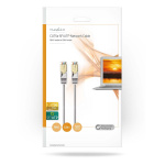Nedis CAT5e nettverkskabel | SF/UTP | RJ45 Han | RJ45 Han | 5.00 m | Rund | PVC | Grå | Konvolutt Nedis CAT5e nettverkskabel | SF/UTP | RJ45 Han | RJ45 Han | 5.00 m | Rund | PVC | Grå | Konvolutt