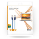 Nedis CAT5e nettverkskabel | SF/UTP | RJ45 Han | RJ45 Han | 10.0 m | Rund | PVC | Blå | Konvolutt