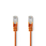 Nedis CAT5e nettverkskabel | SF/UTP | RJ45 Han | RJ45 Han | 7.50 m | Rund | PVC | Oransje | Plastpose Nedis CAT5e nettverkskabel | SF/UTP | RJ45 Han | RJ45 Han | 7.50 m | Rund | PVC | Oransje | Plastpose
