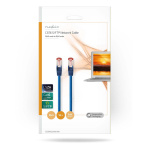 Nedis CAT6 Nettverkskabel | RJ45 Han | RJ45 Han | S/FTP | 10.0 m | Rund | LSZH | Blå | Plastpose
