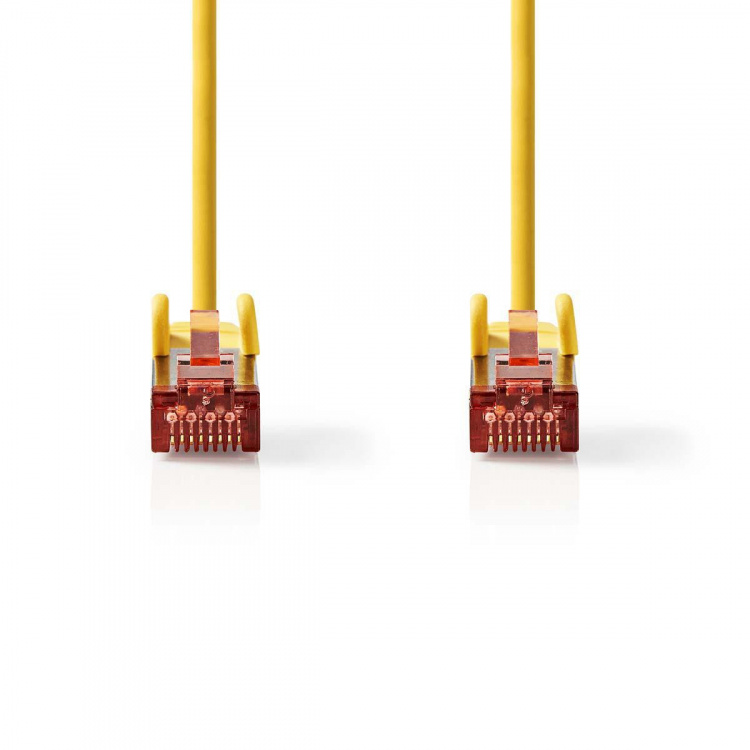 Nedis CAT6 Nettverkskabel | RJ45 Han | RJ45 Han | S/FTP | 2.00 m | Rund | LSZH | Gul | Konvolutt