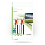 Nedis Kompositt videokabel | 3x RCA Han | 3x RCA Han | Nikkel belagt | 480p | 10.0 m | Rund | PVC | Sort | Konvolutt Nedis Kompositt videokabel | 3x RCA Han | 3x RCA Han | Nikkel belagt | 480p | 10.0 m | Rund | PVC | Sort | Konvolutt