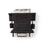 Nedis DVI-adapter | DVI-I 24+5-Pin Han | VGA Hun 15p | Nikkel belagt | Rett | PVC | Sort | Boks Nedis DVI-adapter | DVI-I 24+5-Pin Han | VGA Hun 15p | Nikkel belagt | Rett | PVC | Sort | Boks