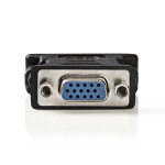 Nedis DVI-adapter | DVI-I 24+5-Pin Han | VGA Hun 15p | Nikkel belagt | Rett | PVC | Sort | Boks Nedis DVI-adapter | DVI-I 24+5-Pin Han | VGA Hun 15p | Nikkel belagt | Rett | PVC | Sort | Boks