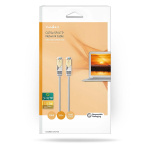 Nedis CAT5e nettverkskabel | SF/UTP | RJ45 Han | RJ45 Han | 3.00 m | Rund | PVC | Grå | Boks