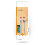 Nedis CAT6 Nettverkskabel | RJ45 Han | RJ45 Han | S/FTP | 2.00 m | Innendørs | Rund | LSZH | Grå | Boks