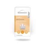 Nedis RJ45-kontakt | Hann | Solid STP CAT5 | Rett | Gull belagt | 10 stk. | PVC | Gjennomsiktig | Boks