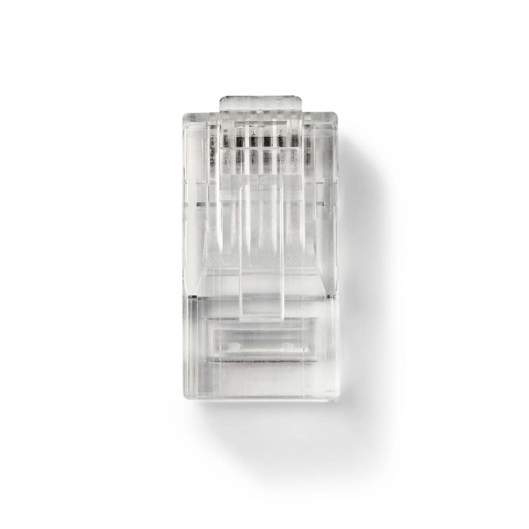 Nedis RJ45-kontakt | Hann | Solid STP CAT6 | Rett | Gull belagt | 10 stk. | Polycarbonate | Gjennomsiktig | Boks Nedis RJ45-kontakt | Hann | Solid STP CAT6 | Rett | Gull belagt | 10 stk. | Polycarbonate | Gjennomsiktig | Boks