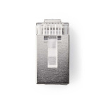 Nedis RJ45-kontakt | Hann | Solid STP CAT6 | Rett | Gull belagt | 10 stk. | Polycarbonate | Gjennomsiktig | Boks Nedis RJ45-kontakt | Hann | Solid STP CAT6 | Rett | Gull belagt | 10 stk. | Polycarbonate | Gjennomsiktig | Boks