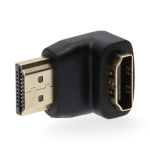 Nedis HDMI™ Adapter | HDMI ™ -kontakt | HDMI™ Output | Gull belagt | Vinklet 90° | ABS | Sort | 1 stk. | Boks Nedis HDMI™ Adapter | HDMI ™ -kontakt | HDMI™ Output | Gull belagt | Vinklet 90° | ABS | Sort | 1 stk. | Boks