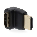 Nedis HDMI™ Adapter | HDMI ™ -kontakt | HDMI™ Output | Gull belagt | Vinklet 270° | ABS | Sort | 1 stk. | Boks