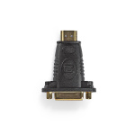 Nedis HDMI™ Adapter | HDMI ™ -kontakt | DVI-D 24+1-Pins Hun | Gull belagt | Rett | ABS | Sort | 1 stk. | Boks Nedis HDMI™ Adapter | HDMI ™ -kontakt | DVI-D 24+1-Pins Hun | Gull belagt | Rett | ABS | Sort | 1 stk. | Boks