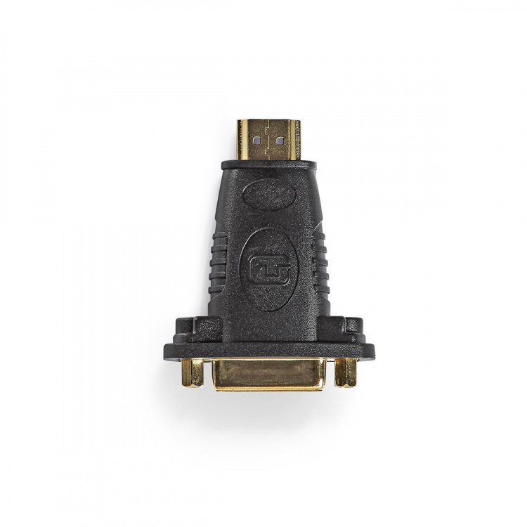 Nedis HDMI™ Adapter | HDMI ™ -kontakt | DVI-D 24+1-Pins Hun | Gull belagt | Rett | ABS | Sort | 1 stk. | Boks Nedis HDMI™ Adapter | HDMI ™ -kontakt | DVI-D 24+1-Pins Hun | Gull belagt | Rett | ABS | Sort | 1 stk. | Boks