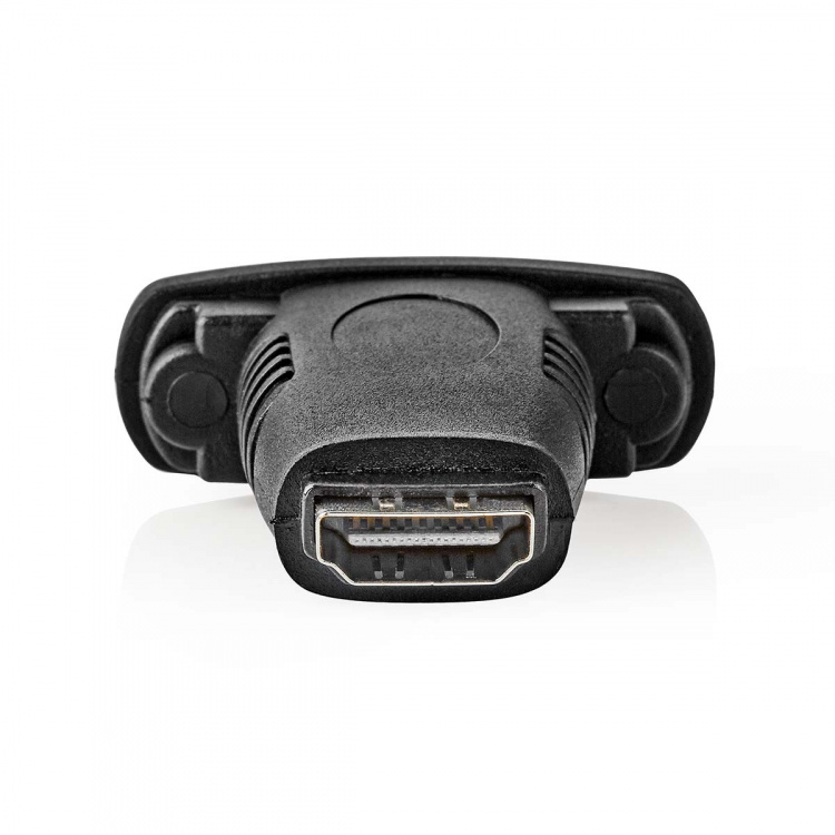 Nedis HDMI™ Adapter | HDMI ™ -inngang | DVI-D 24+1-Pins Hun | Nikkel belagt | Rett | ABS | Sort | 1 stk. | Boks Nedis HDMI™ Adapter | HDMI ™ -inngang | DVI-D 24+1-Pins Hun | Nikkel belagt | Rett | ABS | Sort | 1 stk. | Boks