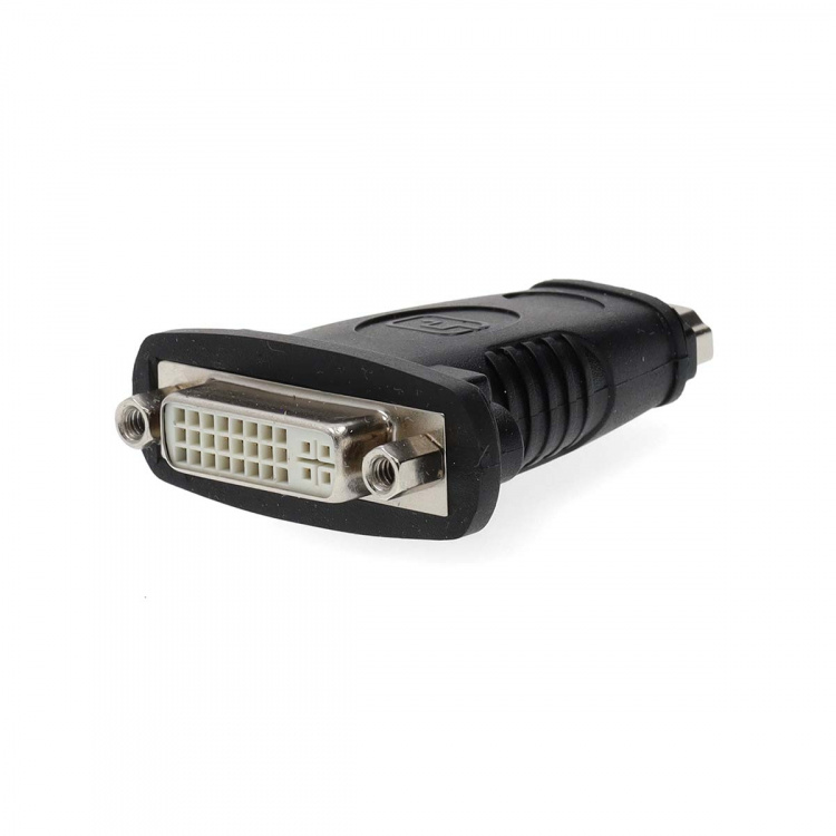 Nedis HDMI™ Adapter | HDMI ™ -inngang | DVI-D 24+1-Pins Hun | Nikkel belagt | Rett | ABS | Sort | 1 stk. | Boks Nedis HDMI™ Adapter | HDMI ™ -inngang | DVI-D 24+1-Pins Hun | Nikkel belagt | Rett | ABS | Sort | 1 stk. | Boks