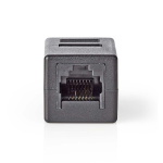 Nedis Nettverkskobling | CAT5e / CAT6 | Unshielded | RJ45 Hun | RJ45 Hun | Rett | ABS | Boks
